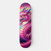 Moderne Drachenvorstufe Vollständiges Skateboard (Vorderseite)