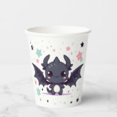 Moderne Dragon Baby-Dusche Pappbecher (Vorderseite)