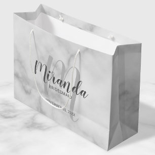 Moderne Drehbuch Personalisierte Bridesmaier Große Geschenktüte
