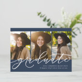 Moderne Drehbücher absolvieren drei Foto Marine Ab Ankündigung (Stehend Vorderseite)