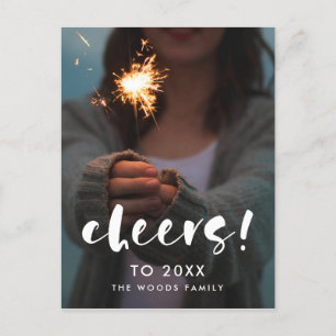 Moderne Drehbücher bejubeln das Neujahrsfest 2026 Postkarte