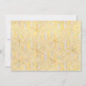 Moderne Drehbücher & geometrische 30. Geburtstag (Rückseite)