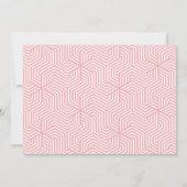 Moderne Drehbücher & geometrische 30. Geburtstag (Rückseite)