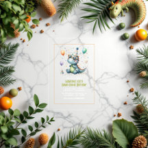 Moderne Drei-Rex Dinosaur Geburtstagsparty