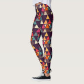 Moderne Dreieck-Quilts Leggings (Links)