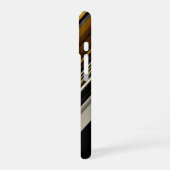 Moderne Dreiecke abstrakte und benutzerdefinierte iPhone 16 Hülle (Linke Seite)