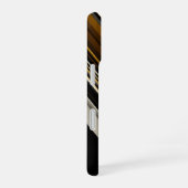 Moderne Dreiecke abstrakte und benutzerdefinierte iPhone 16 Hülle (Rechte Seite)