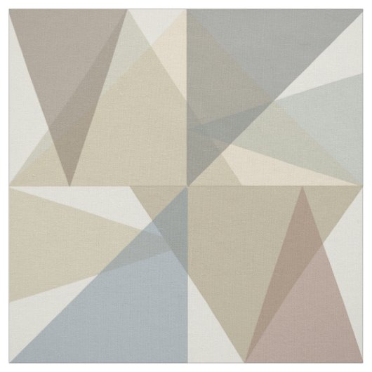 Moderne Dreiecke des Mittelalters Stoff (Muster)