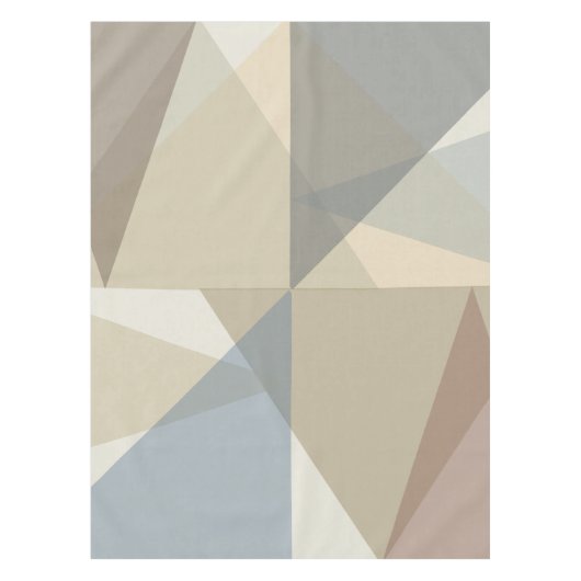 Moderne Dreiecke des Mittelalters Tischdecke (Vorderseite)