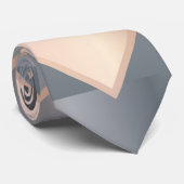 Moderne Dreiecke Krawatte (Gerollt)