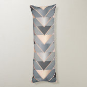 Moderne Dreiecke Seitenschläferkissen (Rückseite (Vertikal))