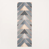Moderne Dreiecke Yogamatte (Vorderseite)