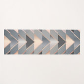 Moderne Dreiecke Yogamatte (Vorderseite (Horizontal))