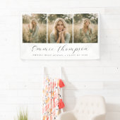 Moderne Dreier-Foto-Abschlusscollage Banner (Insitu)