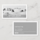 Moderne Drohnenfotografie Visitenkarte (Vorne/Hinten)