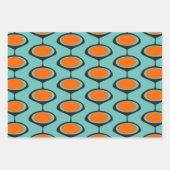 Moderne Druckfarben aus dem Mittelalter Geschenkpapier Set (Vorderseite 2)