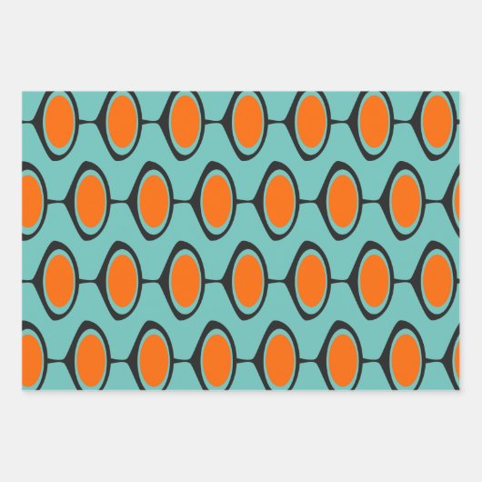 Moderne Druckfarbenverpackung Pa Geschenkpapier Set (Vorderseite 3)