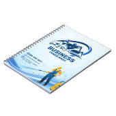 Moderne Druckwäsche Power Waschhaus Reinigung Notizblock (Linke Seite)