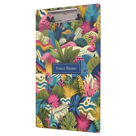 Moderne Dschungel Morris Art Klemmbrett (Links)