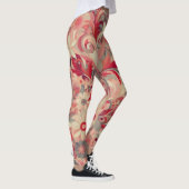 Moderne Dschungelkunst Leggings (Rechts)