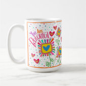 Moderne Du bist eine schöne Spaß Inspirivity Kaffeetasse (Links)