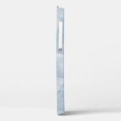 Moderne dunkelblaue Wasserfarben Pinselstriche Case-Mate iPhone Hülle (Rückseite / Links)