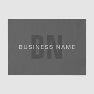 Moderne, dunkelgraue, bearbeitbare Vorlage für Mon Seidenpapier