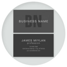 Moderne, dunkelgraue, bearbeitbare Vorlage für Mon