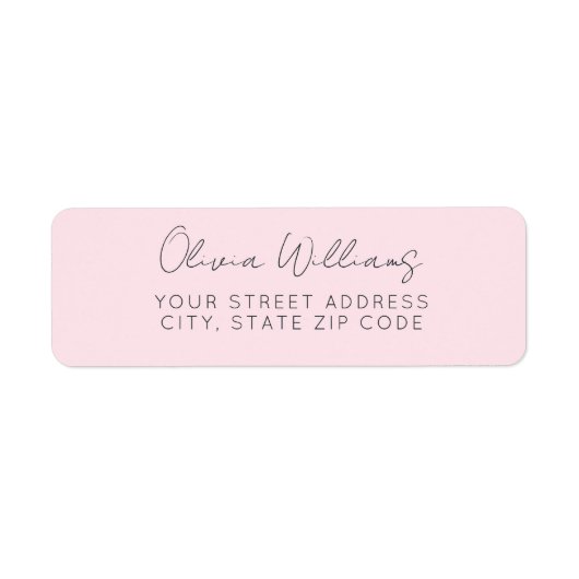 Moderne dunkelgraue Schrift & serielles, helles Ro (Vorne)