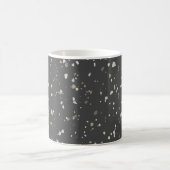 Moderne dunkelgraue Terrazzo Kaffeetasse (Mittel)