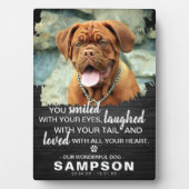 Moderne dunkle Holzpferde | FOTO Fotoplatte (Vorderseite)