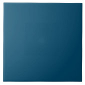 Moderne dunkle solide Farbe marineblaue einfache M Fliese (Vorderseite)