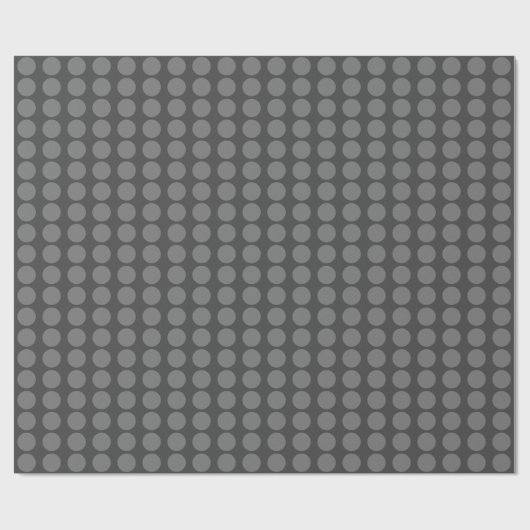 Moderne dunkle und hellgraue Minimalistische Stell Geschenkpapier (Flach)