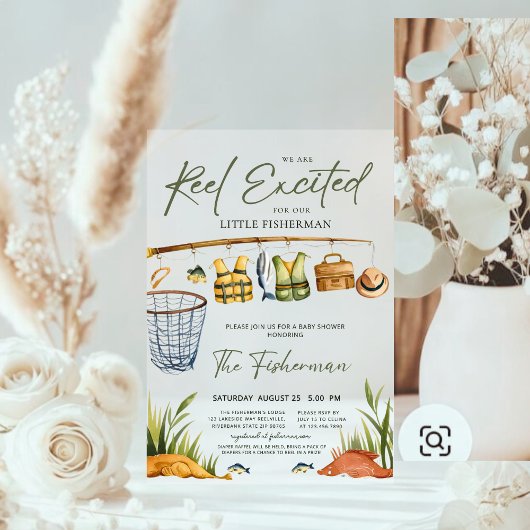 Moderne Dusche für Kinder Acryleinladungen