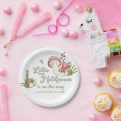 Moderne Dusche für Wasserfarben Mushroom Pappteller (Party)