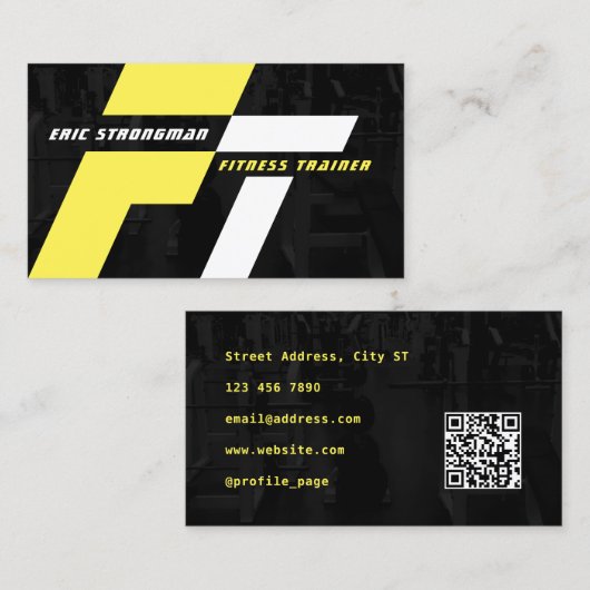 Moderne dynamische Bewegung Visitenkarte (Vorne/Hinten)