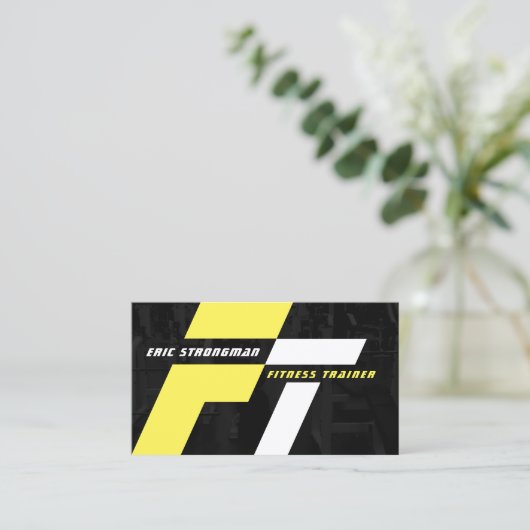 Moderne dynamische Bewegung Visitenkarte (Stehend Vorderseite)