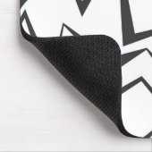 Moderne, dynamische, einfache, mutige abstrakte Gr Mousepad (Ecke)
