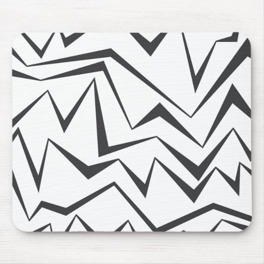 Moderne, dynamische, einfache, mutige abstrakte Gr Mousepad (Vorne)