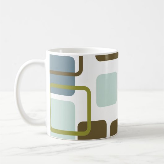Moderne Eames Rechtecke 1 Kaffeetasse (Links)