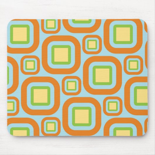 Moderne Eames Rechtecke 24 Mousepad (Vorne)