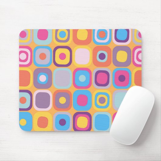 Moderne Eames Rechtecke 31 Mousepad (Mit Mouse)