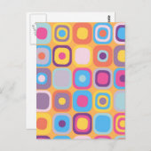 Moderne Eames-Rechtecke 31 Postkarte (Vorne/Hinten)