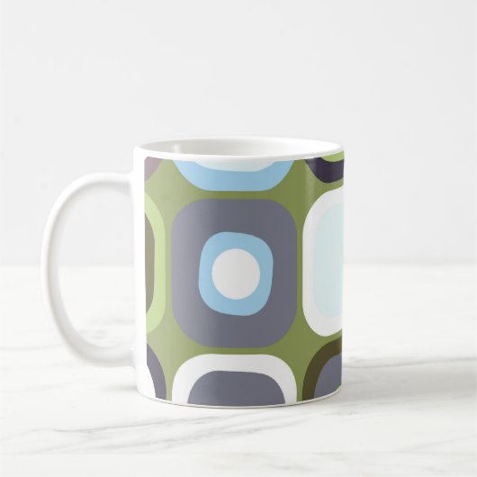 Moderne Eames Rechtecke 32 Kaffeetasse (Links)