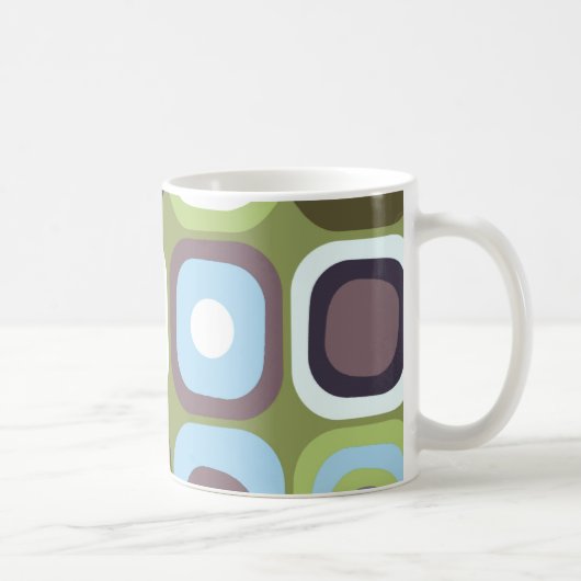 Moderne Eames Rechtecke 32 Kaffeetasse (Rechts)