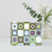 Moderne Eames-Rechtecke 32 Postkarte (Stehend Vorderseite)