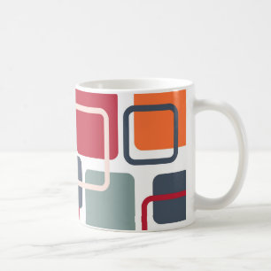 Moderne Eames Rechtecke 4 Kaffeetasse
