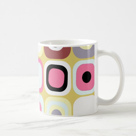 Moderne Eames Rechtecke 6 Kaffeetasse (Rechts)