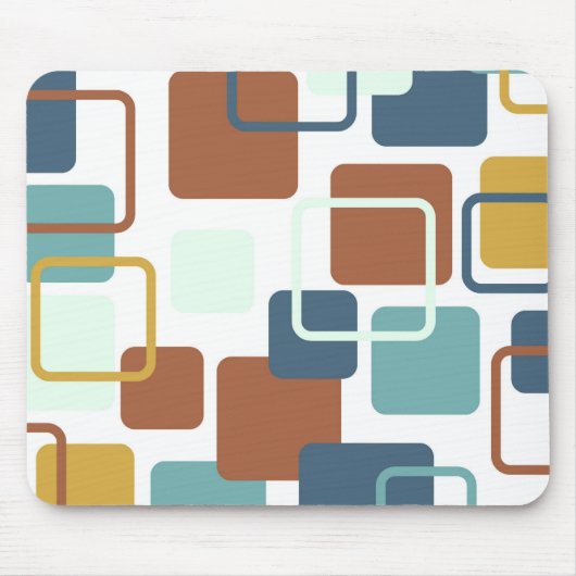 Moderne Eames Rechtecke 6 Mousepad (Vorne)
