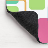 Moderne Eames Rechtecke 7 Mousepad (Ecke)